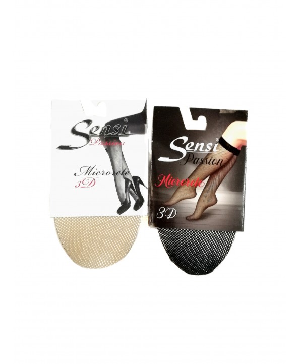 Sensi 3/4 дамски чорапи фина мрежа